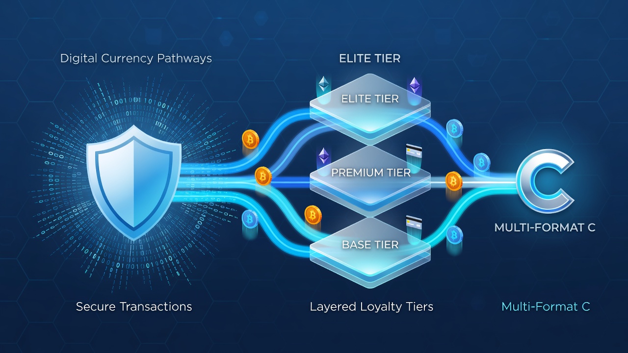 Handheld device displaying layered loyalty tiers alongside multi-format contest options in an entertainment app